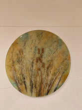 Afbeelding in Gallery-weergave laden, Golden Grain Epoxy schilderij rond