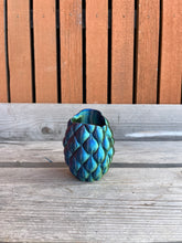 Afbeelding in Gallery-weergave laden, Kussenvaas 6cm 3D geprinte vaas kameleon