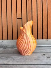 Afbeelding in Gallery-weergave laden, Bladvaas 32cm 3D geprinte vaas Kameleon Oranje