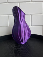 Afbeelding in Gallery-weergave laden, Bladvaas 32cm 3D geprinte vaas Kameleon Paars