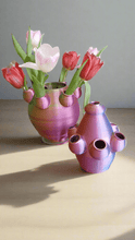 Afbeelding in Gallery-weergave laden, Knopjes vaas 33cm 3D geprinte vaas