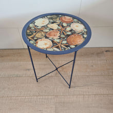 Afbeelding in Gallery-weergave laden, Shell Storm | Metalen Bijzettafel