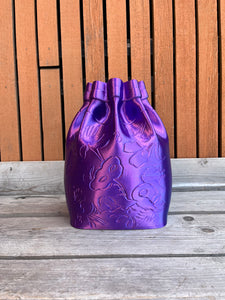 Tas vaas 3D Geprinte Bloem Tas Vaas kameleon paars L