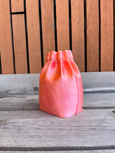 Tas vaas 3D Geprinte Bloem Tas Vaas kameleon oranje S