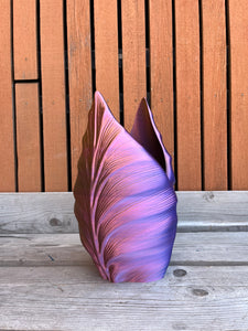 Tropenvaas 3D geprinte vaas kameleon L