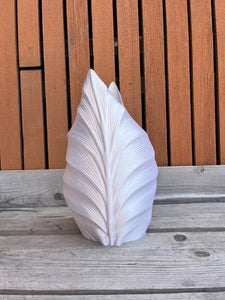 Tropenvaas 3D geprinte vaas zijdeglans S