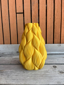 Cacaovaas 3D geprinte vaas goud L