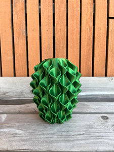 Lelievaas 33cm 3D geprinte vaas Kameleon oceaan