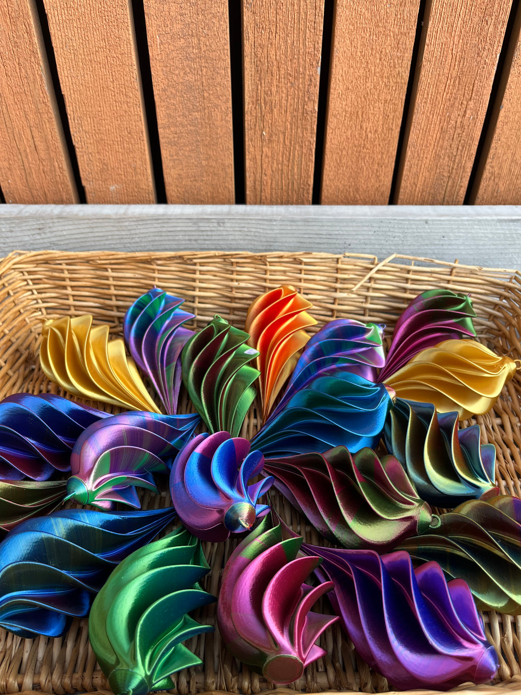 Holiday Swirls Kerstballen
