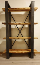 Afbeelding in Gallery-weergave laden, Kast met houten planken
